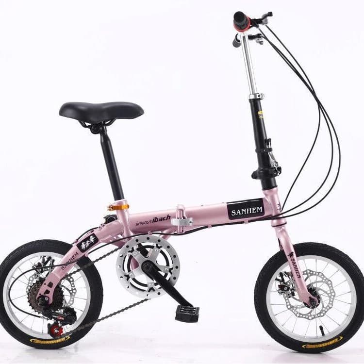 Sanhe Ma Ultra-Light Folding Bike for Adults 4