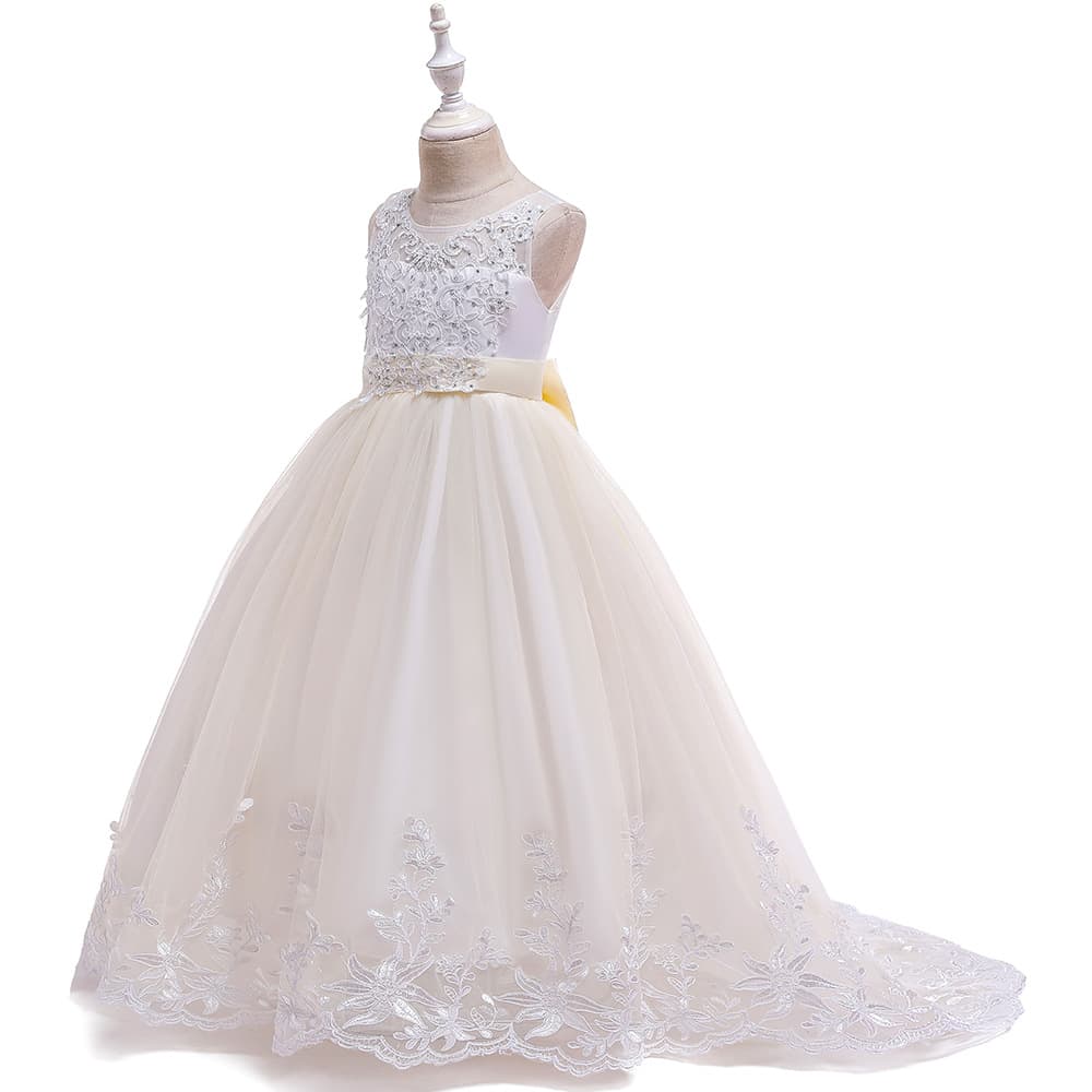 Children's wedding dress, small princess costume, Amazon, 2026 years 5