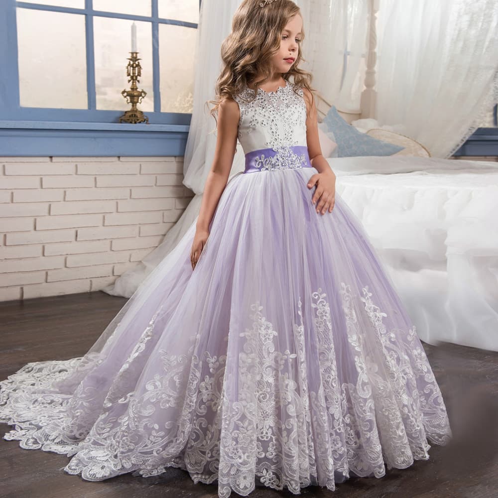Children's wedding dress, small princess costume, Amazon, 2026 years 1