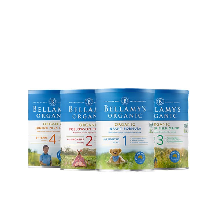 Australia imported Bellamy's Bella Mi Milk Powder 900g 1 Section 2 Section 3 Paragraph 4 Infant Formula Milk Powder 5