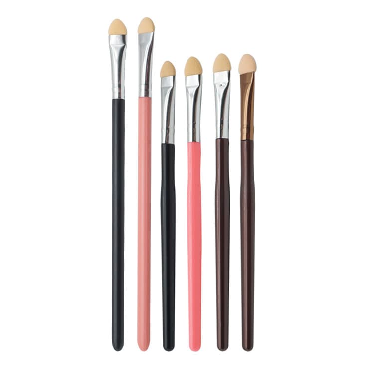 Plastic sponge eye shadow, handheld cosmetic brush