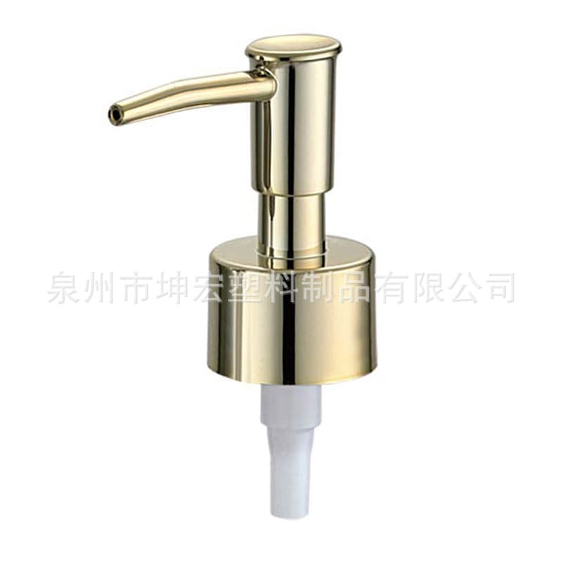 Electroplating plastic spray head hand sanitizer lotion bottle spray head batch found press head pump head press pump 28 teeth manufacturer 3