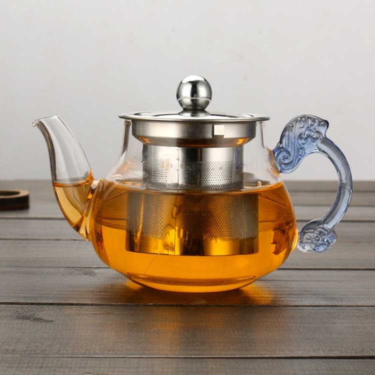Glass teapot, tea for home use, filter stainless steel 3