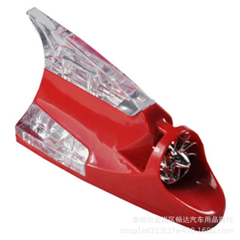 Car Shark Fin LED Antenna Light - Flashing Anti-Collision Decoration 5