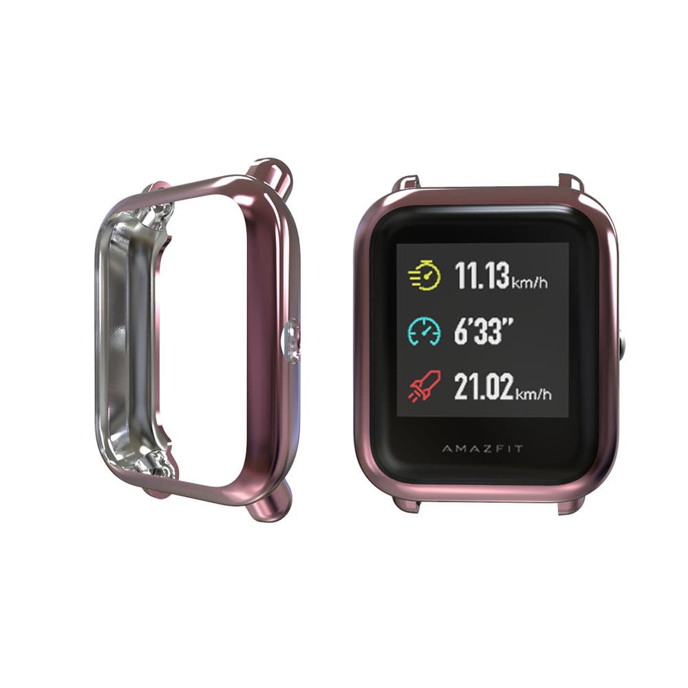 Suitable for Huamei Watch Amazfit protective case TPU+plating case all -inclusive soft shell protective cover 2