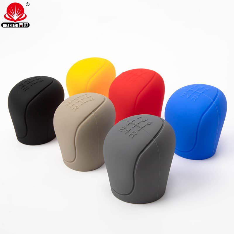 Applicable Ford FORD gear set Silicon gum stall set to use anti -slip car handbrake handbrake manual gear handle 2