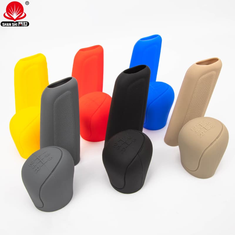 Applicable Ford FORD gear set Silicon gum stall set to use anti -slip car handbrake handbrake manual gear handle 3