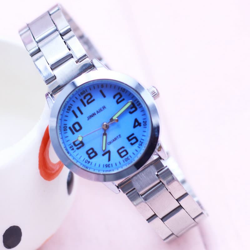 (Cross-border trading), children's watch for boys, electronic quartz steel belt 3