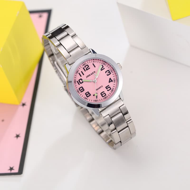 (Cross-border trading), children's watch for boys, electronic quartz steel belt 4