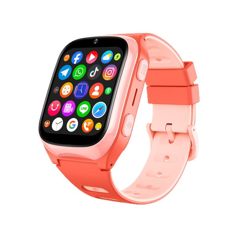 AS01 Smart Phone Positioning 4G Children's Watch LINE Overseas Version Can Plug-in Card Singapore Multi-Function New Zealand 5