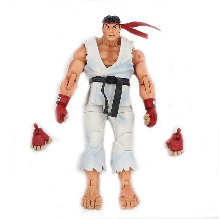Play Shangying Classic NECA Street Overlord Character Bailong 7 -inch hand -made doll model 2