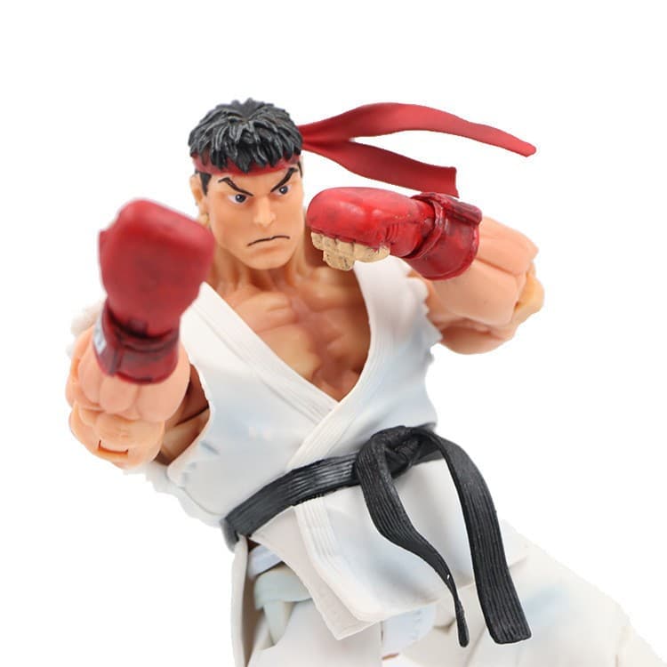 Play Shangying Classic NECA Street Overlord Character Bailong 7 -inch hand -made doll model 3