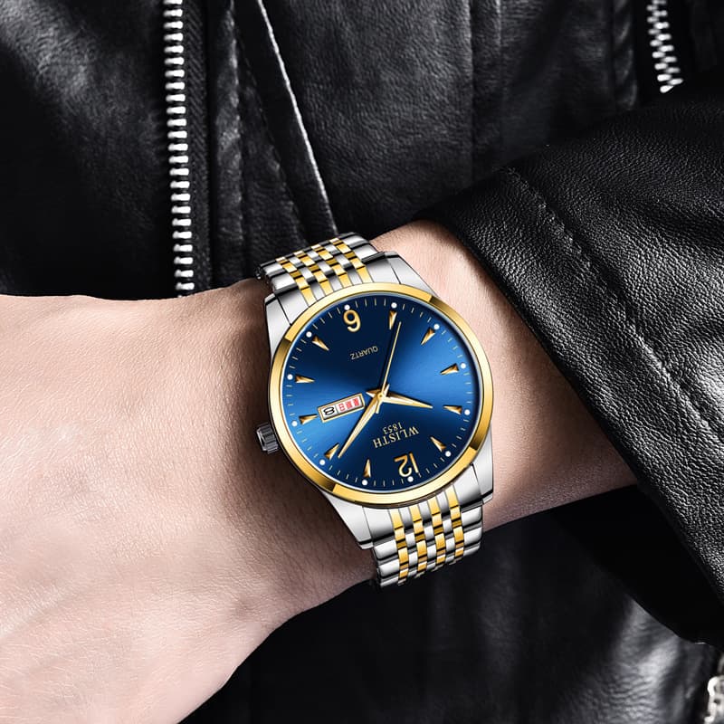 Quartz waterproof fashionable steel belt stainless steel, swiss watch, direct factory sales 2