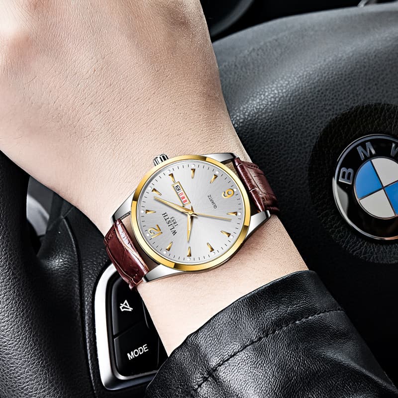 Quartz waterproof fashionable steel belt stainless steel, swiss watch, direct factory sales 3