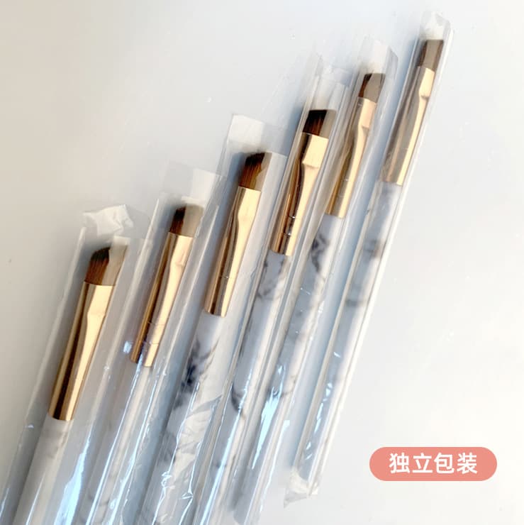 (Cross-border trading), marble eye shadow, brush for contouring, pack 4