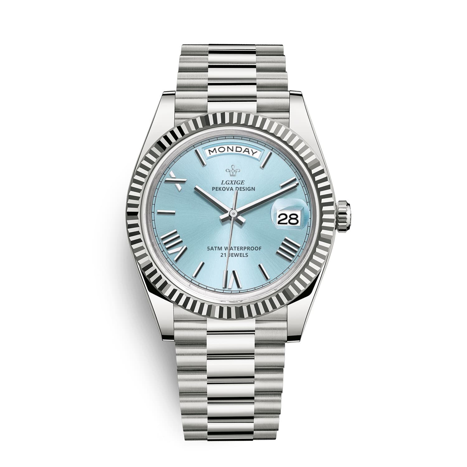 Fashionable classic calendar, quartz waterproof men's watch 2