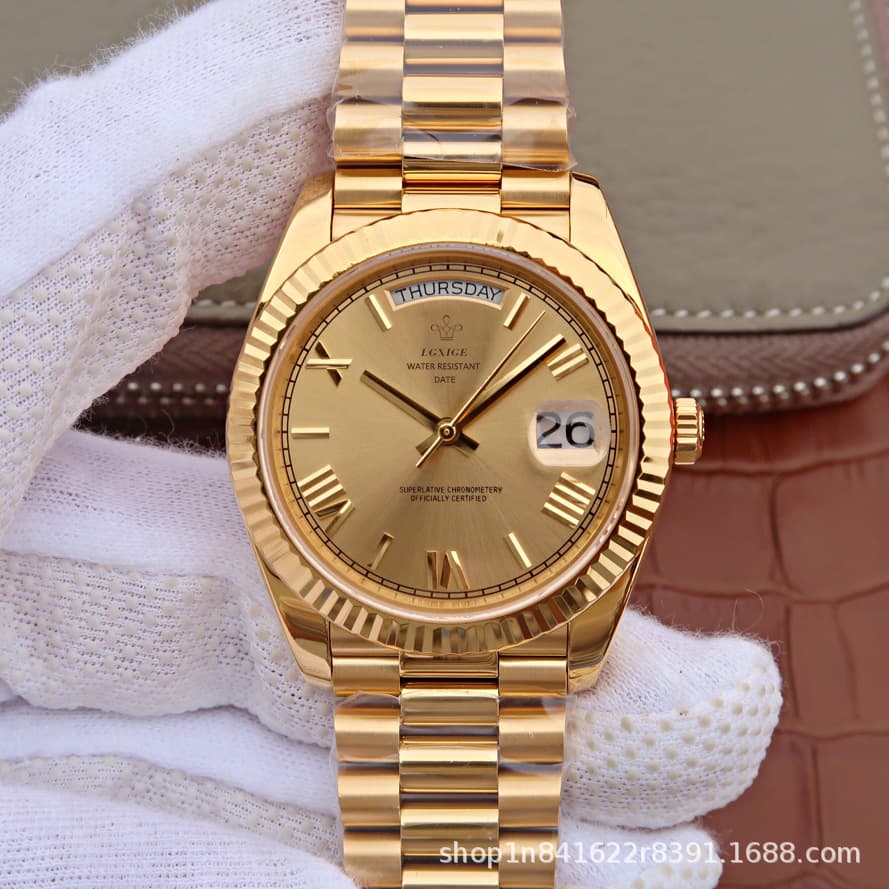 Fashionable classic calendar, quartz waterproof men's watch 3