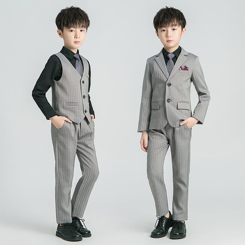 (Wholesale), autumn children's classic suit jacket for boys, dress, set, children's clothing 4