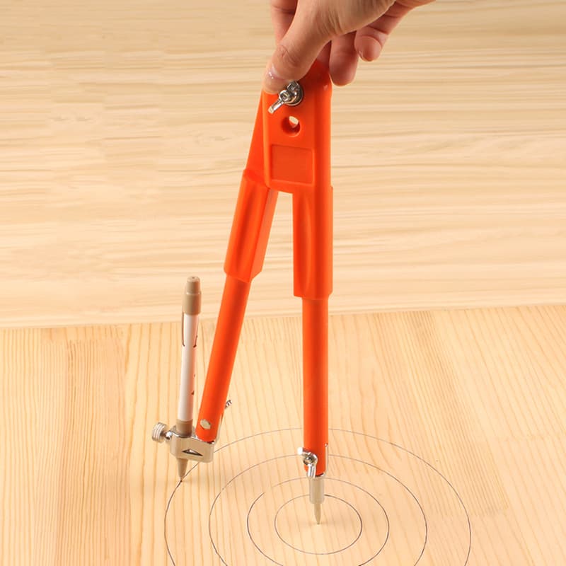 Woodworking round rules professional drawing rounder industrial large metal lines drawing drawing drawing tool 5