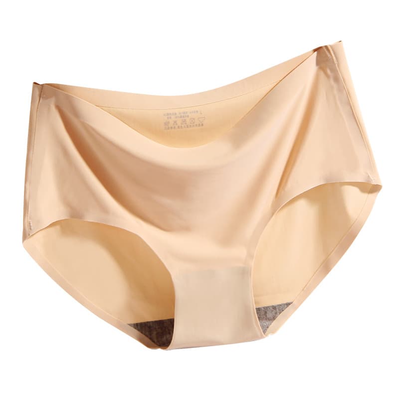 Silk pants, trousers, breathable sexy underwear, mid rise 5