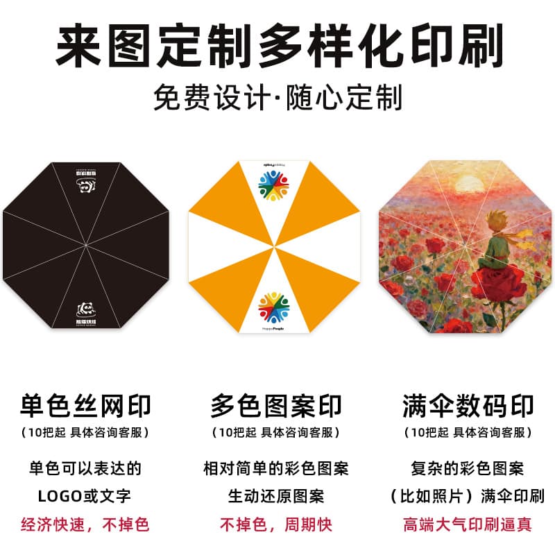 (Wholesale), umbrella, cartoon children's automatic cute hairpins for men and women for kindergarten 2