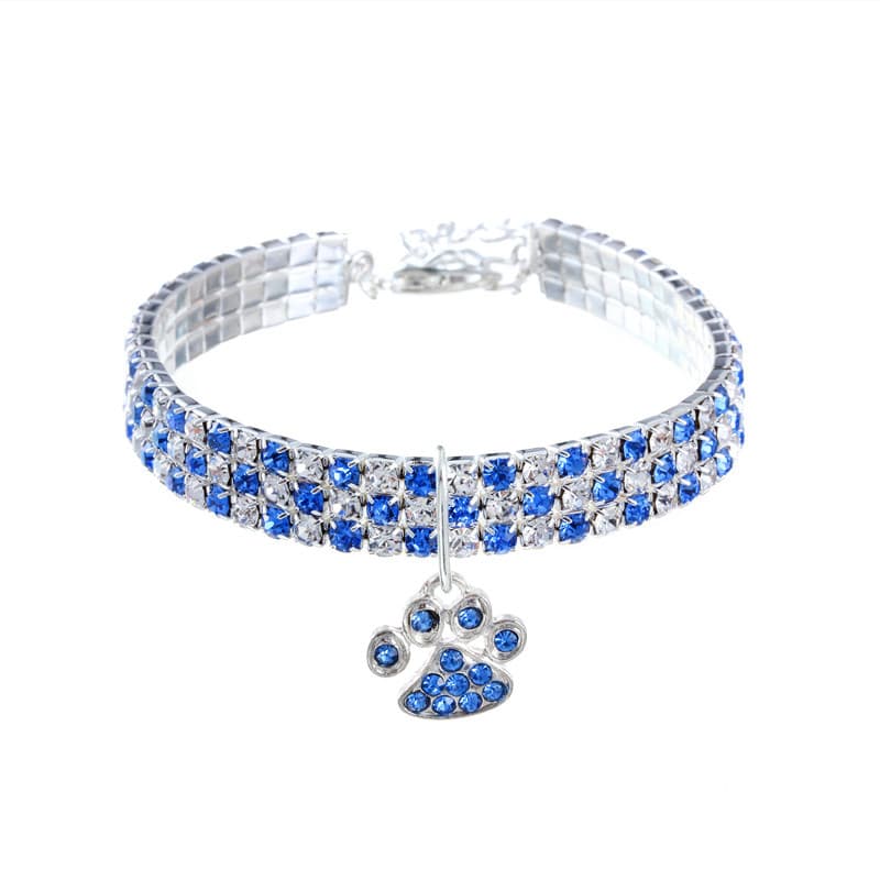 Pet collar inlaid Diamond Mixed Cat and Dog Products Cat Pack Platinum Cat and Dog necklace Jewelry Cross -border E -commerce Exclusive 4