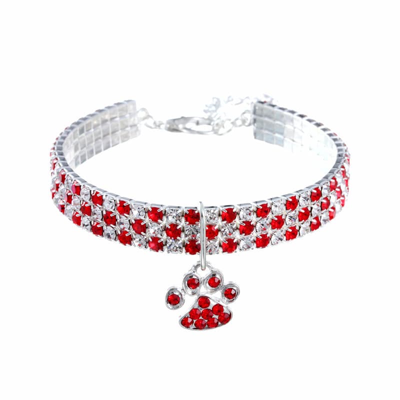 Pet collar inlaid Diamond Mixed Cat and Dog Products Cat Pack Platinum Cat and Dog necklace Jewelry Cross -border E -commerce Exclusive 5