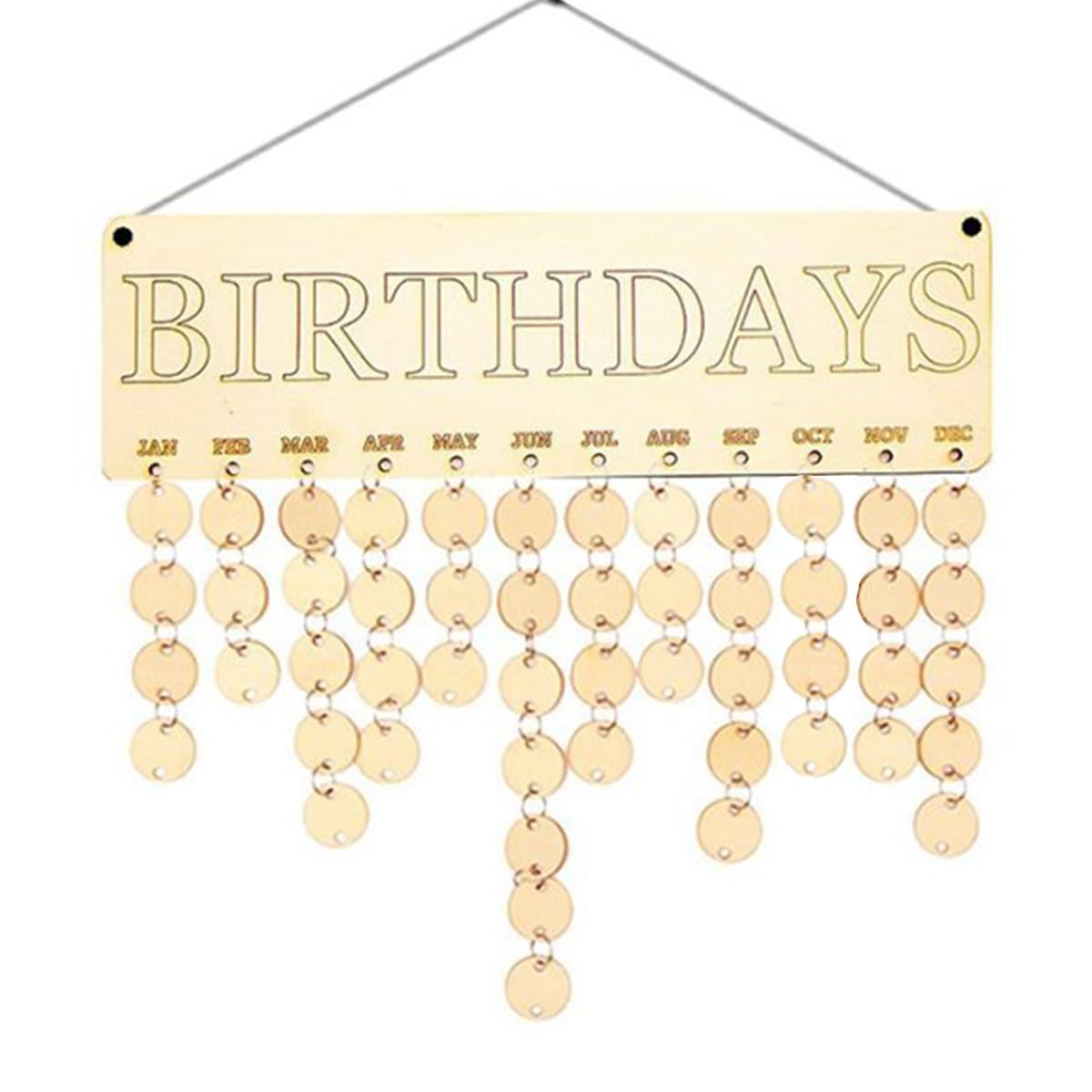 Valentine's Day Decoration Wooden Calendar Listing Birthday Festival Tracking Time Calendar Brand Decoration Crafts 5