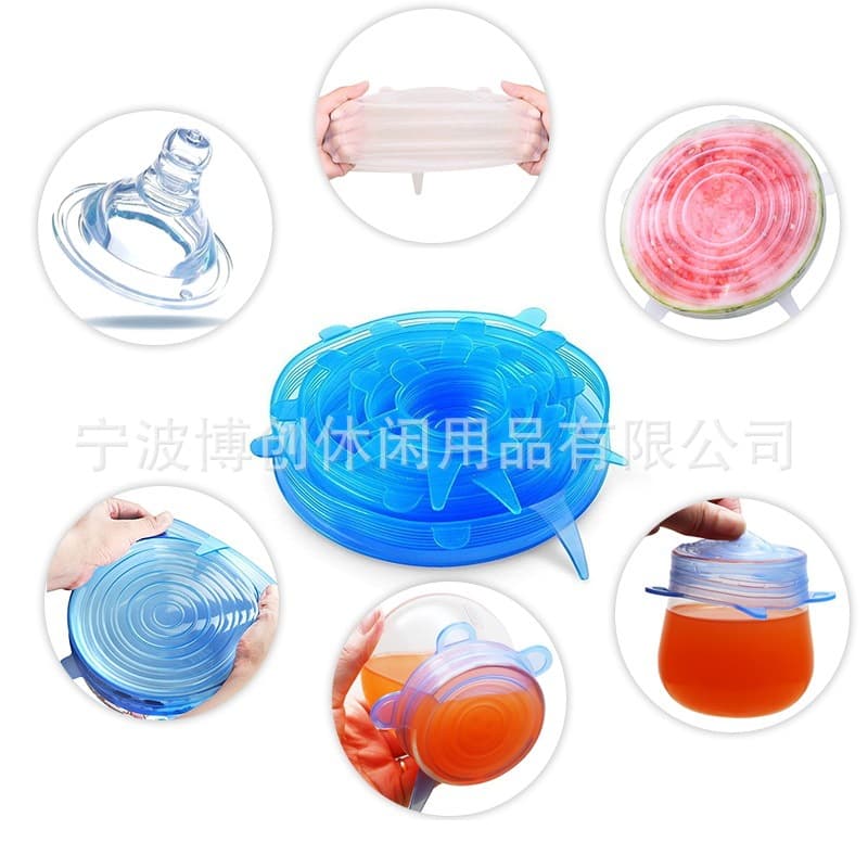 Square silicone set, 6 pieces, 7 pieces, 8 pieces, (Physicals) 2