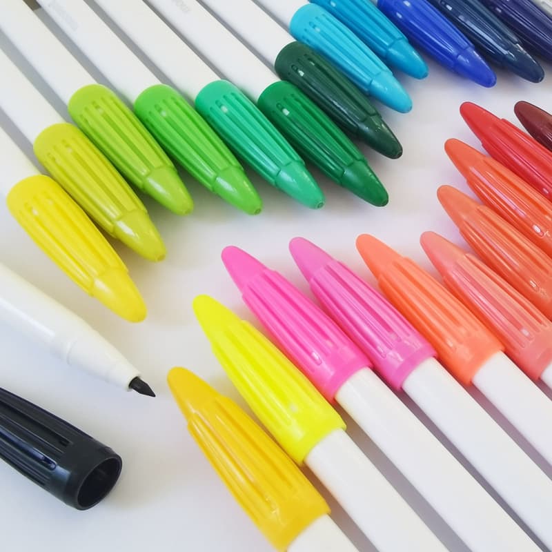 South Korea Muenmi 3000 fiber color neutral pens 0.4 fine water hook line drawing hand ledger pens 2