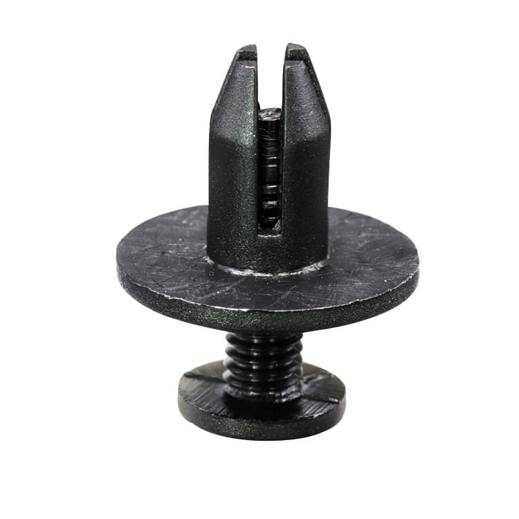 Automotive accessories factory supply black nylon car plastic buckle wing board lining bumper positioner 2