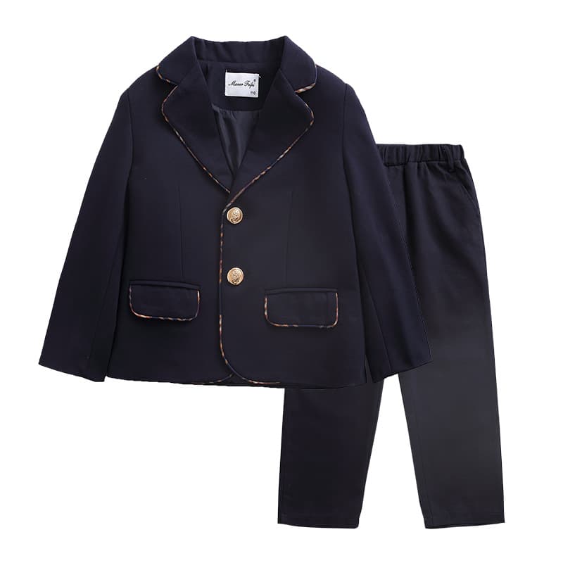 Autumn uniform for kindergarten for students, set, children's suit, dress, British style 5