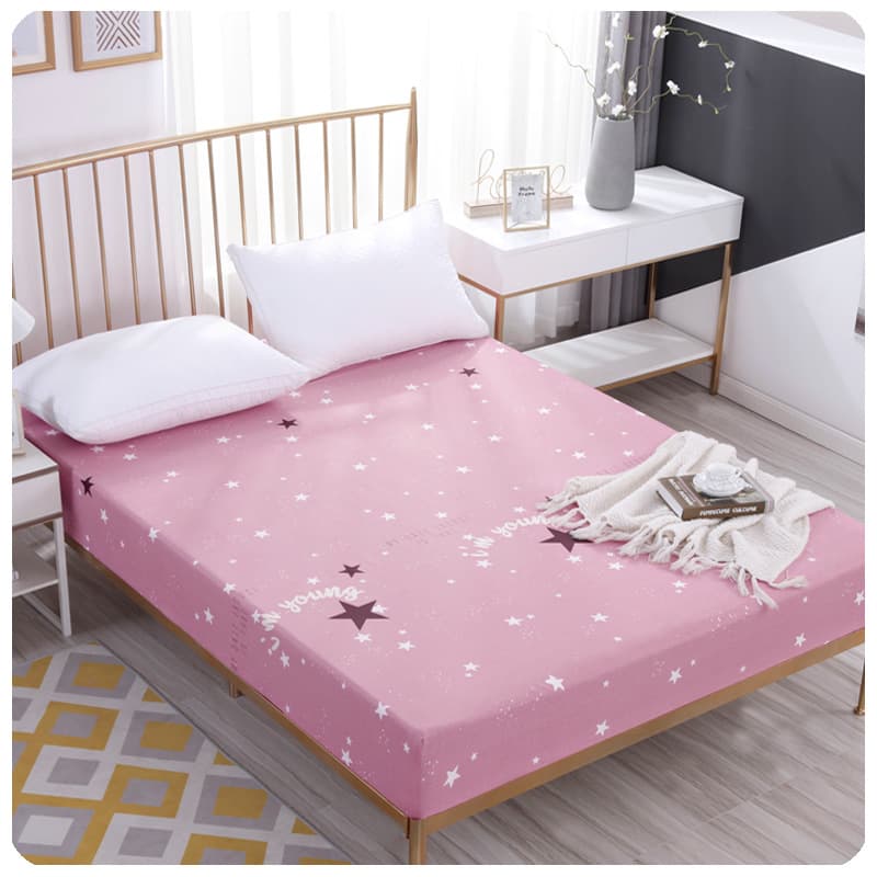 Cartoon sheet, crib, bedspread for students, non-slip protective cover, trend of season, 1.2m, 1.5m 4