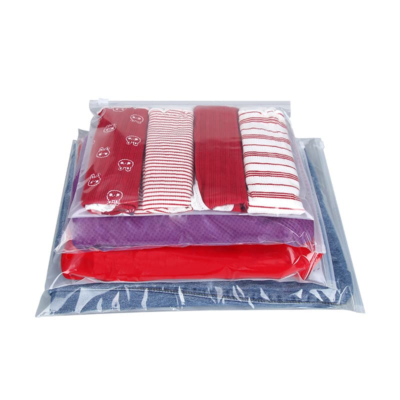 Pack with zipper, plastic matte storage bag, materials set, (Physicals), increased thickness 5