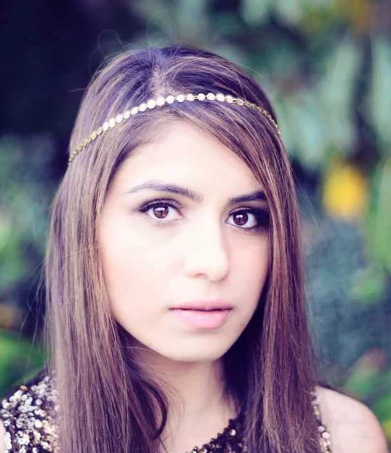 Fashion Sparkly Hair Chain & Headband Accessory 1