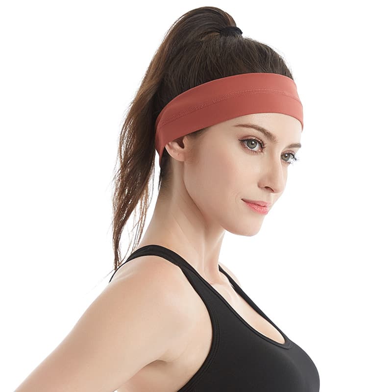 Elastic sports headband, classic travel scarf for yoga for gym 3