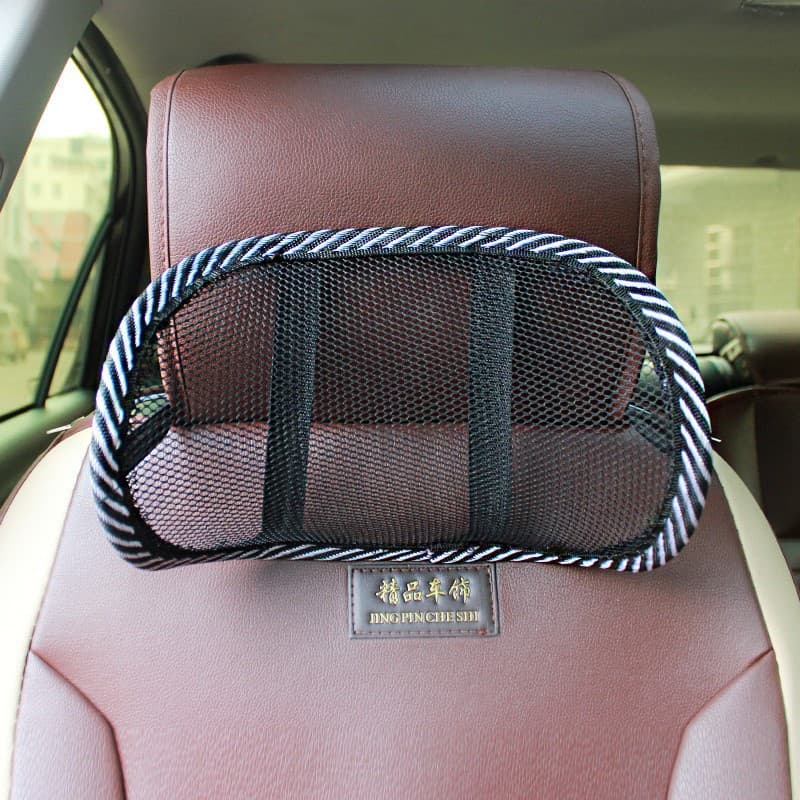 Car air network waist head pillow in summer cushion car seat back cushion office car with ice silk waist cushion 5
