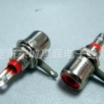 Factory direct sales video signal socket 512 RCA socket lotus mother seat AV audio trumpet column 3