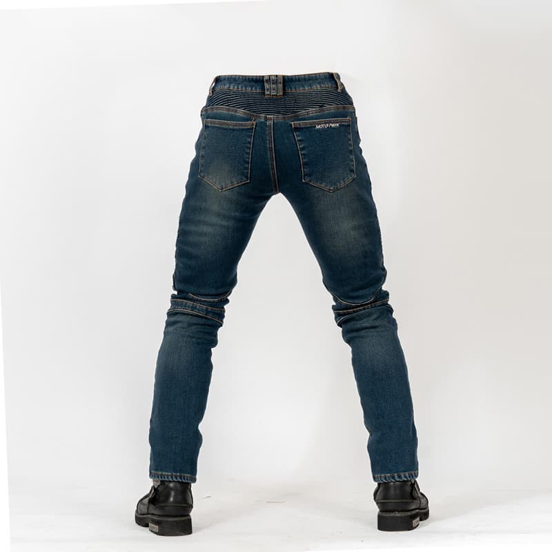 Keep warm trousers, wear-resistant jeans, knee pads, new collection, fall protection 4