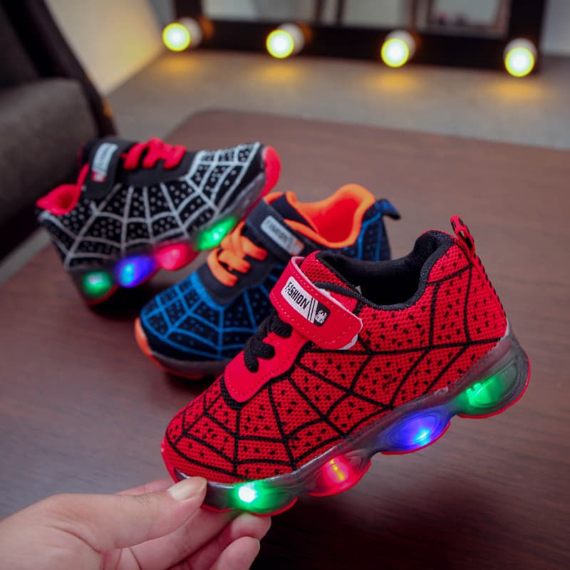 Children's running sneakers for men and women, flashing shoes, suitable for spring and autumn 2