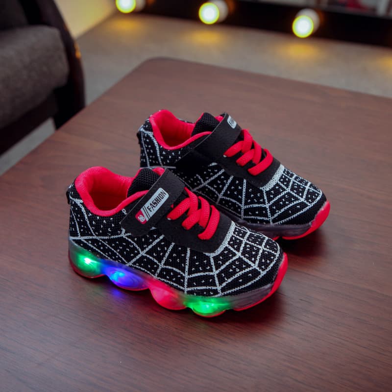Children's running sneakers for men and women, flashing shoes, suitable for spring and autumn 4