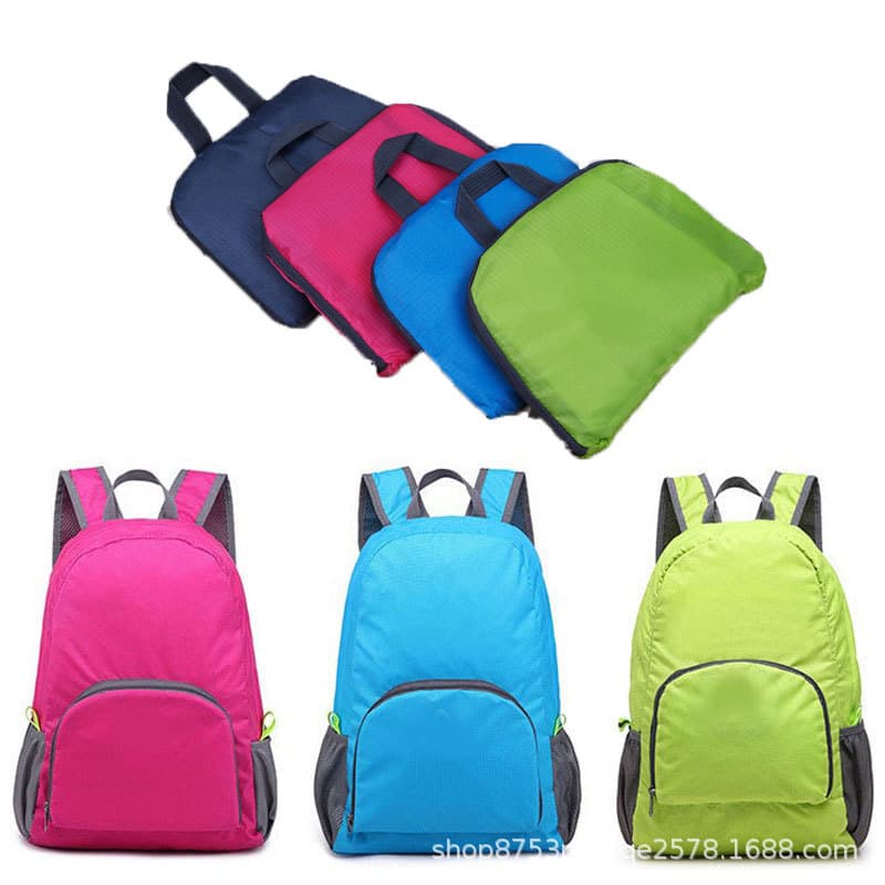 Light and thin foldable backpack, training, with your logo imprint 4
