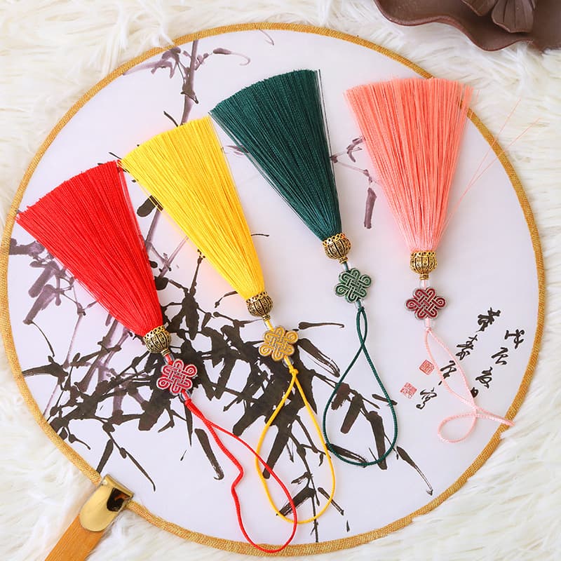 Accessories with tassels, pendant, accessory, 8cm, DIY 4