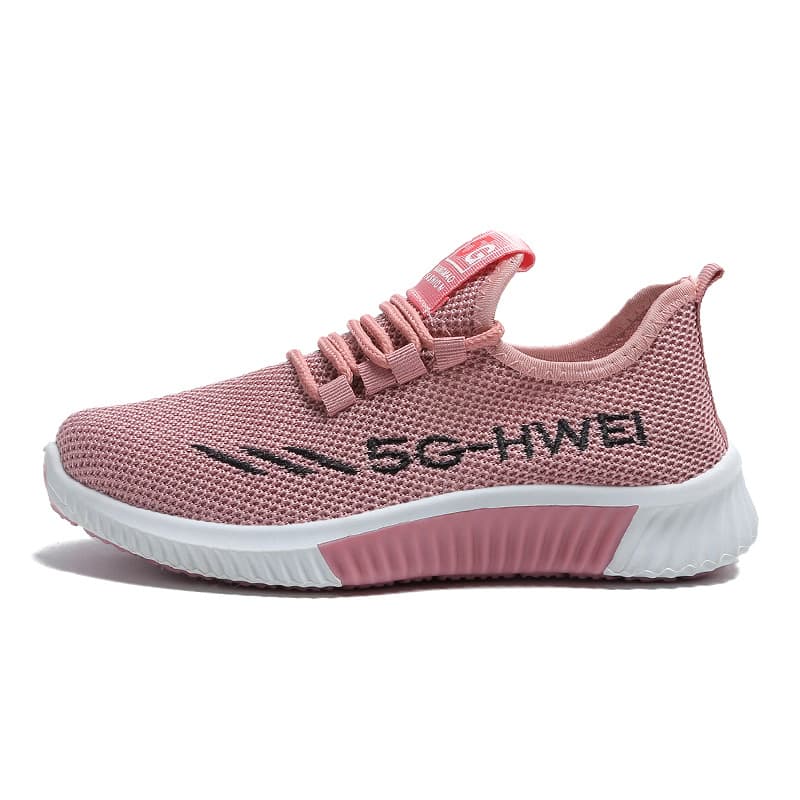 New Korean casual shoes in spring and summer, breathable old Beijing cloth shoes, foreign trade sports shoes, women's fashion single shoes, cross-border delivery 5