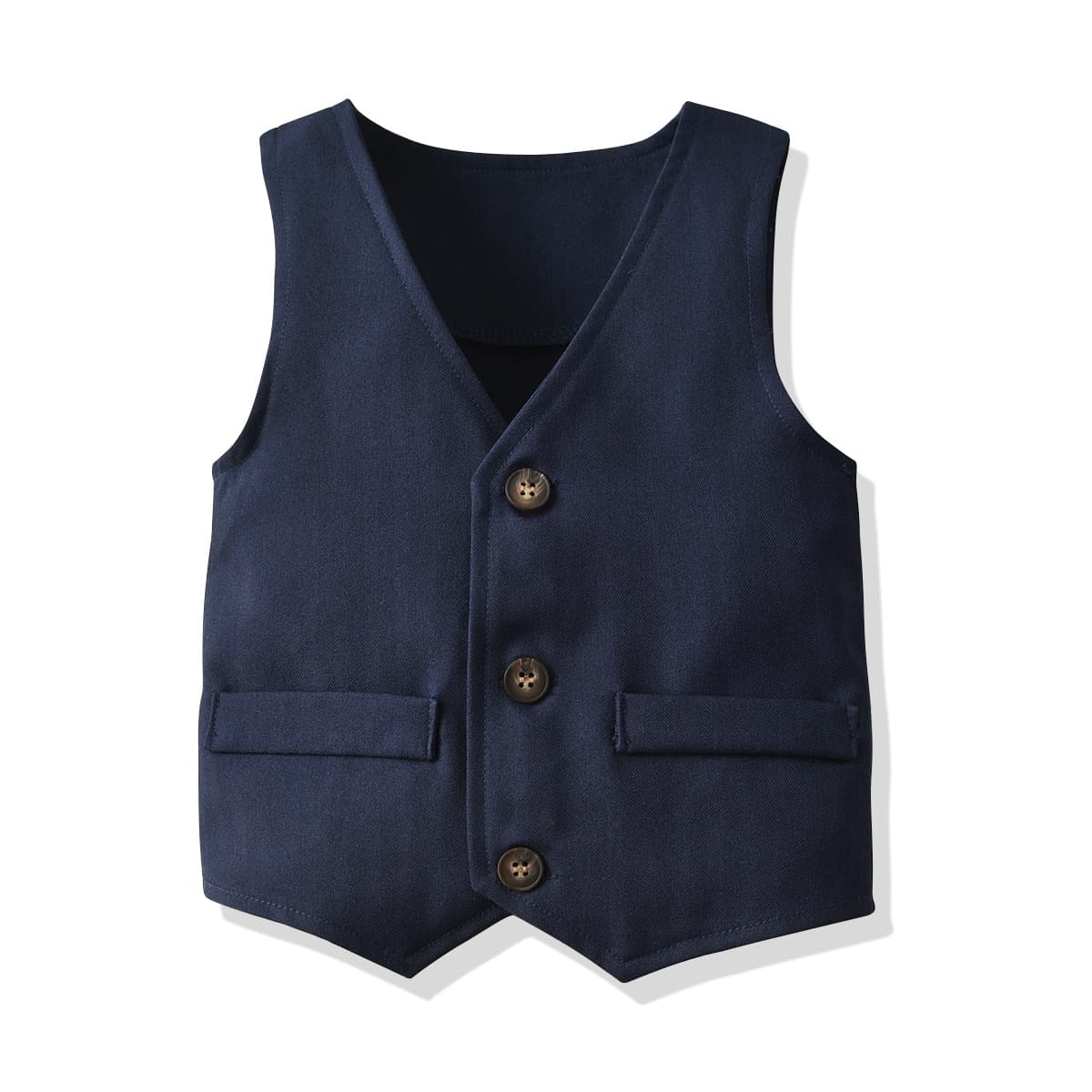 Flower boy costume, children's classic suit, vest, trousers, shirt, cardigan, set, 4 piece set 3