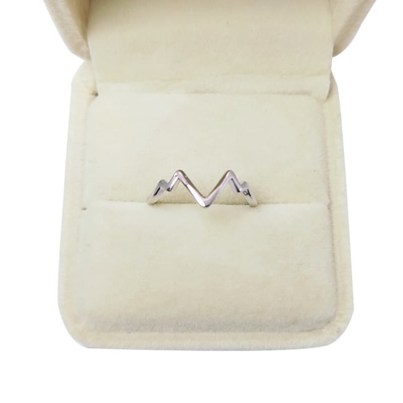 Fashionable glossy ring, Korean style, simple and elegant design 5