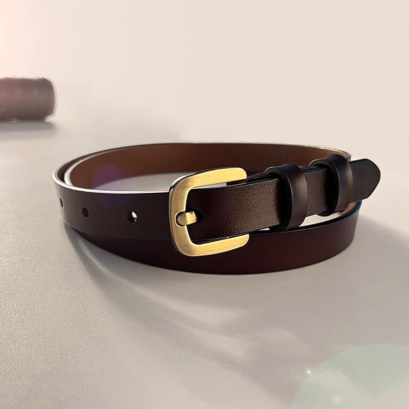 Retro Universal Genuine Leather Belt with Buckle