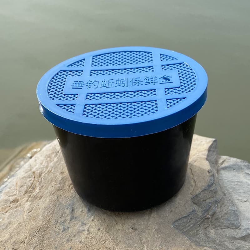 Plastic earthworm box small earthworm clip freshes box fishing live bait box large earthworm box fish bait box wholesale 4