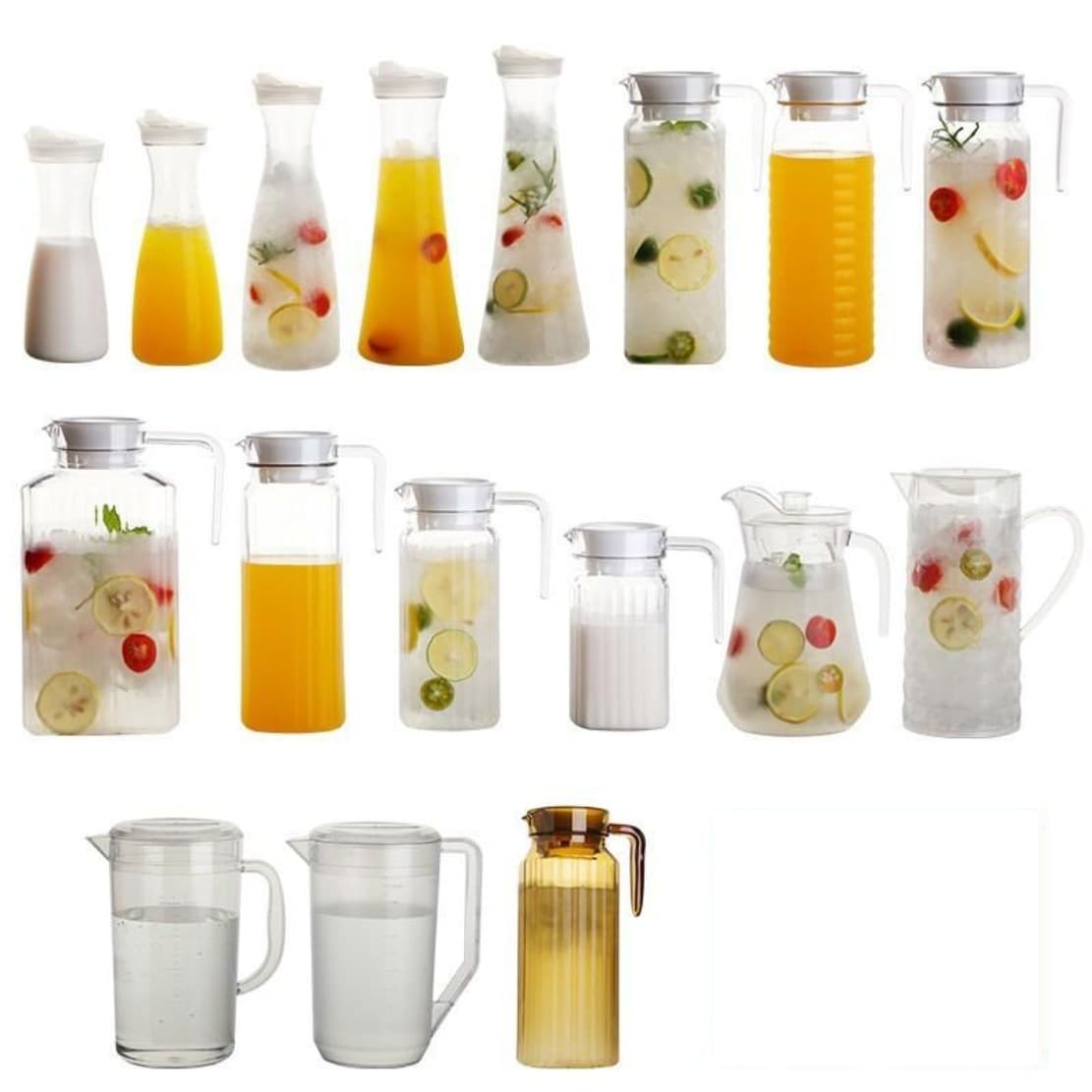 (Wholesale), acrylic transparent high quality teapot polycarbonate for living room 5