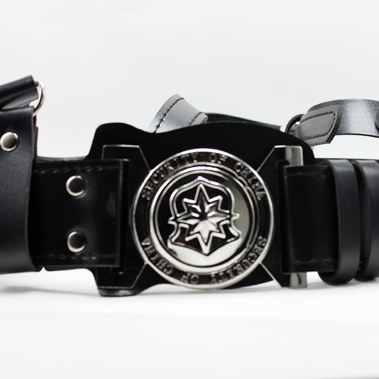 White black belt, bag strap 4